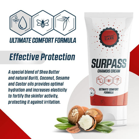 SURPASS NATURAL CHAMOIS CREAM 170ml - Lotions & Moisturizers - Dawson Sports