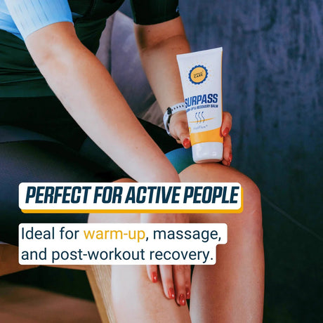 SURPASS WARM - UP & RECOVERY BALM 200ml - Lotions & Moisturizers - Dawson Sports