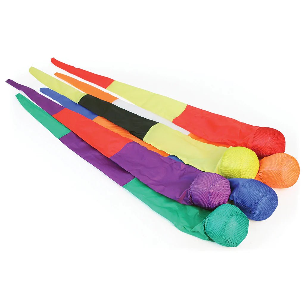 Tail Balls (Set of 6) - Assorted Colors - Active Play & Exercise - Dawson Sports