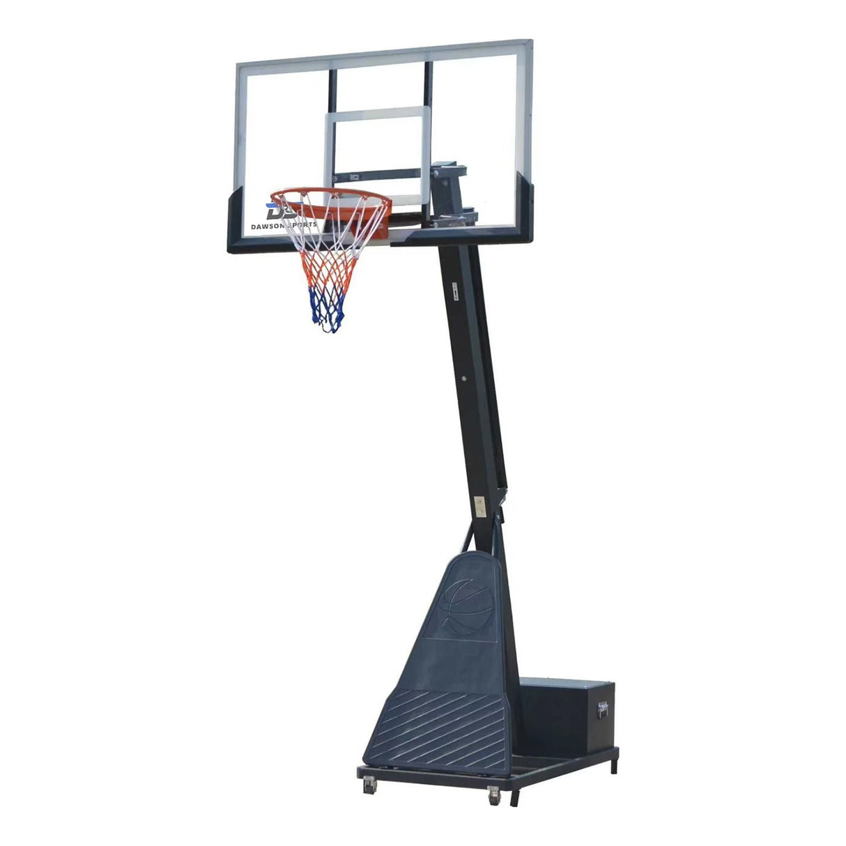 Tempered Glass Portable Basketball System - Basketball System - Dawson Sports
