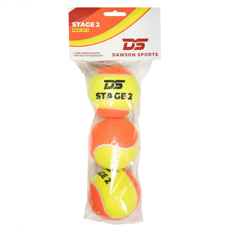 Tennis Ball (Set of 3) - Stage 2 - Tennis Balls - Dawson Sports