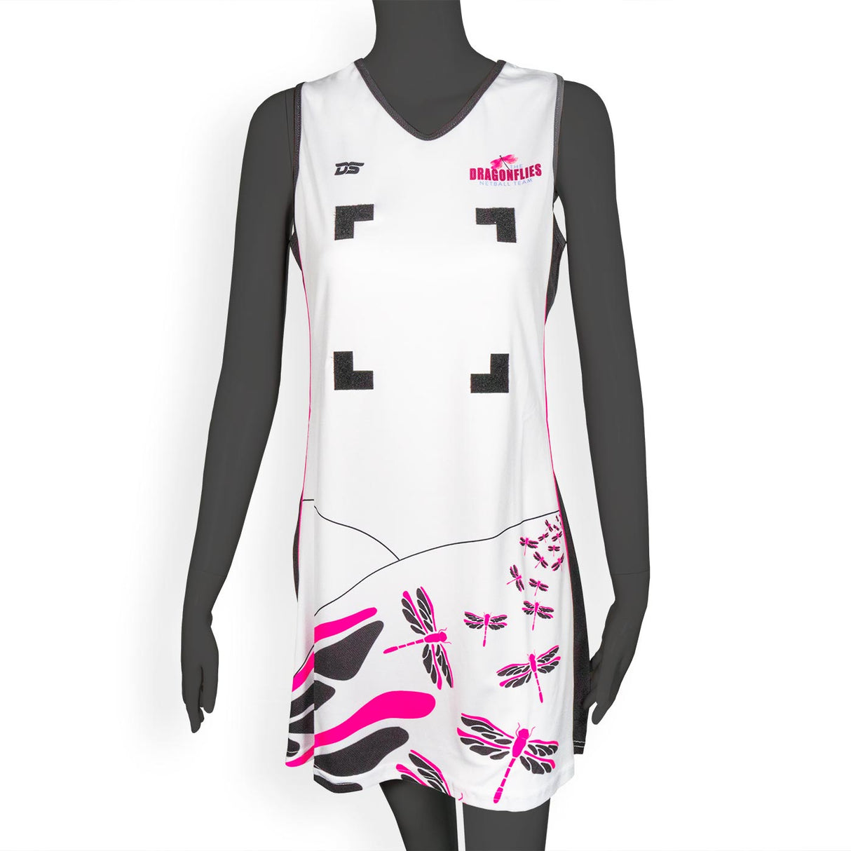 The Dragonflies Netball Dress - Bespoke Apparel - Dawson Sports