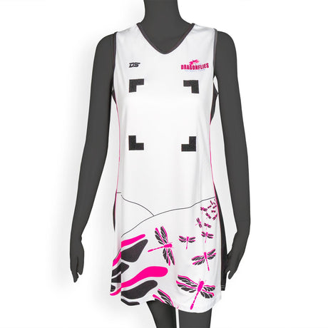 The Dragonflies Netball Dress - Bespoke Apparel - Dawson Sports