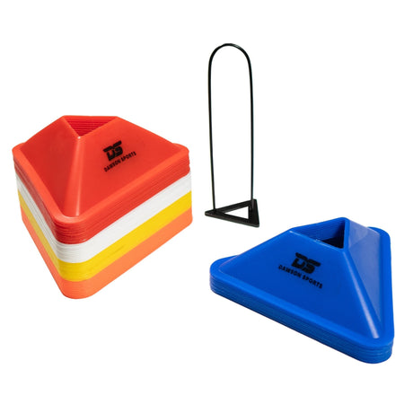 Tri Cone Marker (Set of 50) - Coaching & Drills - Dawson Sports