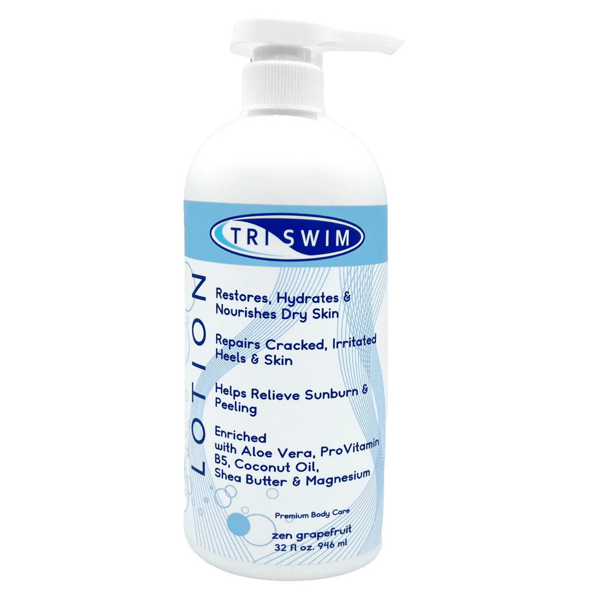TRISWIM - BODY LOTION (Zen Grapefruit) 946ml - Lotions & Moisturizers - Dawson Sports