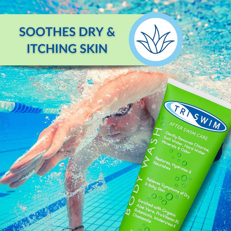 TRISWIM - BODY WASH (Apricot & Mango) 250ml - Body Wash - Dawson Sports