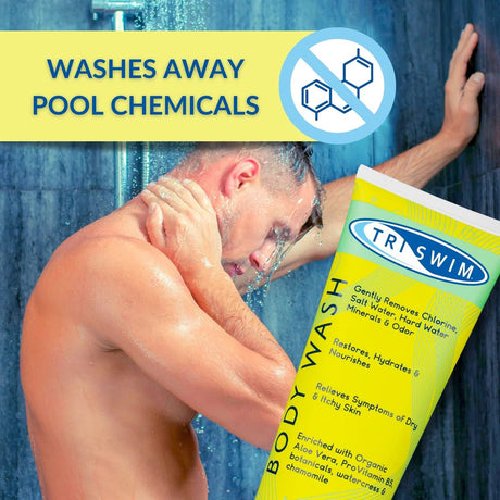 TRISWIM - BODY WASH (Lime & Mango) 251ml - Body Wash - Dawson Sports