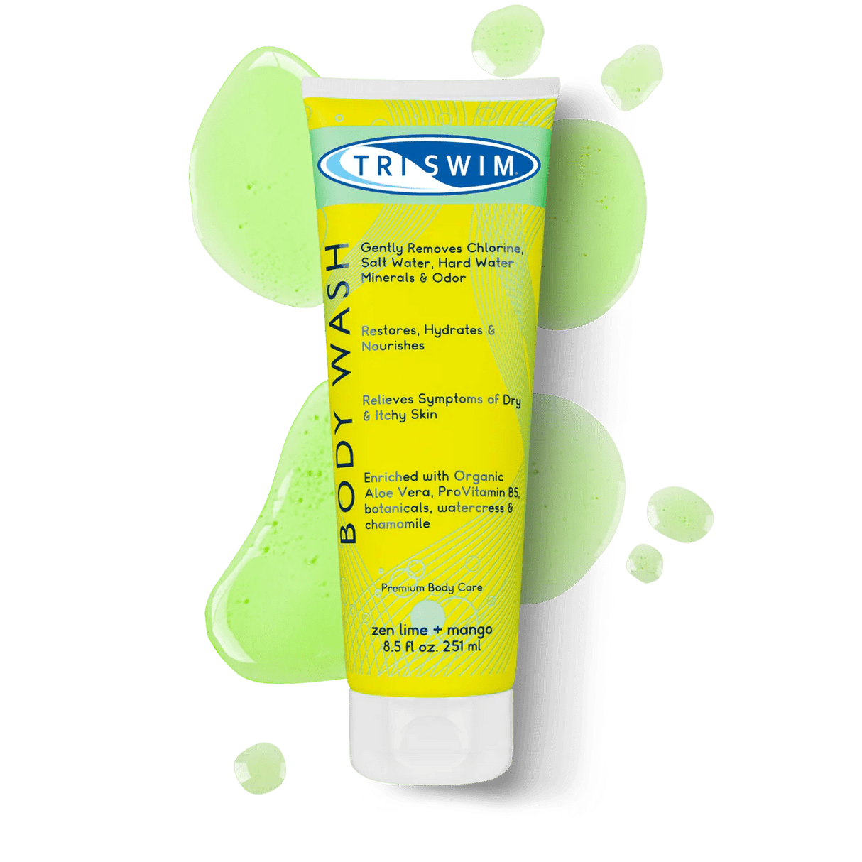 TRISWIM - BODY WASH (Lime & Mango) 251ml - Body Wash - Dawson Sports