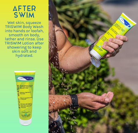 TRISWIM - BODY WASH (Lime & Mango) 251ml - Body Wash - Dawson Sports