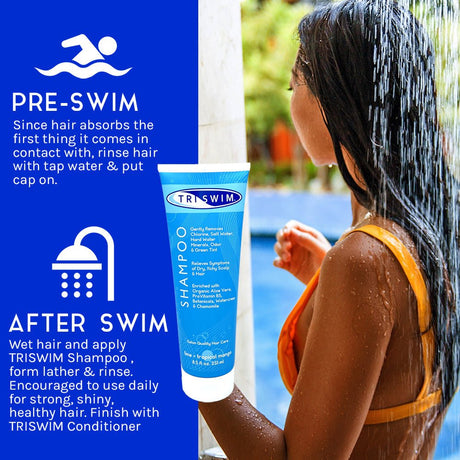 TRISWIM - HAIR SHAMPOO (Lime & Mango) 251ml - Hair Care - Dawson Sports
