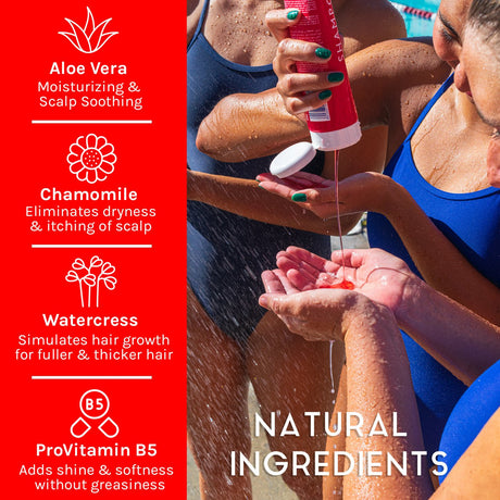 TRISWIM - HAIR SHAMPOO (Lychee & Mango) 250ml - Hair Care - Dawson Sports
