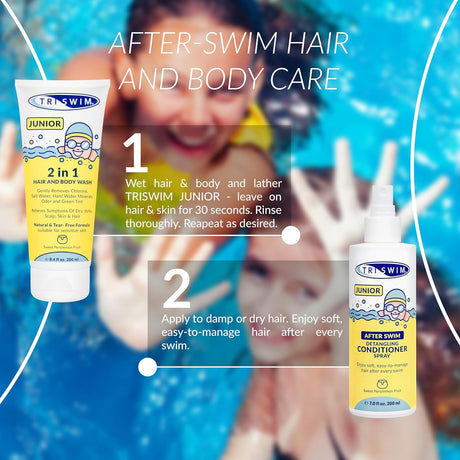 TRISWIM JUNIOR DENTANGLING CONDITIONER 200ml - Hair Care - Dawson Sports