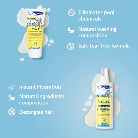 TRISWIM JUNIOR DENTANGLING CONDITIONER 200ml - Hair Care - Dawson Sports