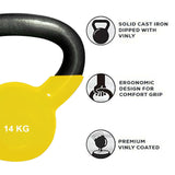 Vinyl Coated Cast Iron Kettlebell - Kettlebell - Dawson Sports