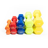 Vinyl Dumbbells - Sold as Pair - Dumbbells - Dawson Sports