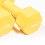 Vinyl Dumbbells - Sold as Pair - Dumbbells - Dawson Sports