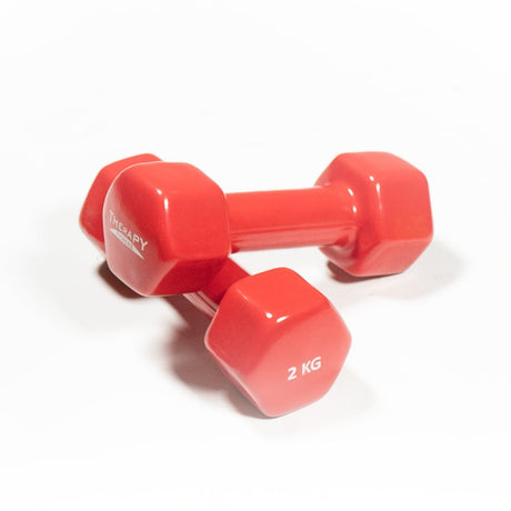 Vinyl Dumbbells - Sold as Pair - Dumbbells - Dawson Sports