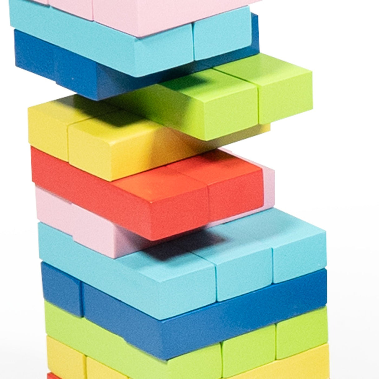 Wooden Coloured High Tower Game - Indoor Games - Dawson Sports