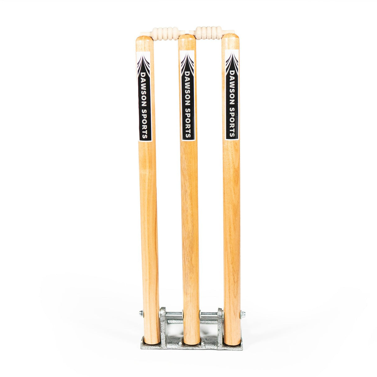 Wooden Spring Stump Set - Premium - Cricket Stumps - Dawson Sports