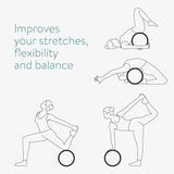 Yoga Wheel - Dual Color - Yoga - Dawson Sports
