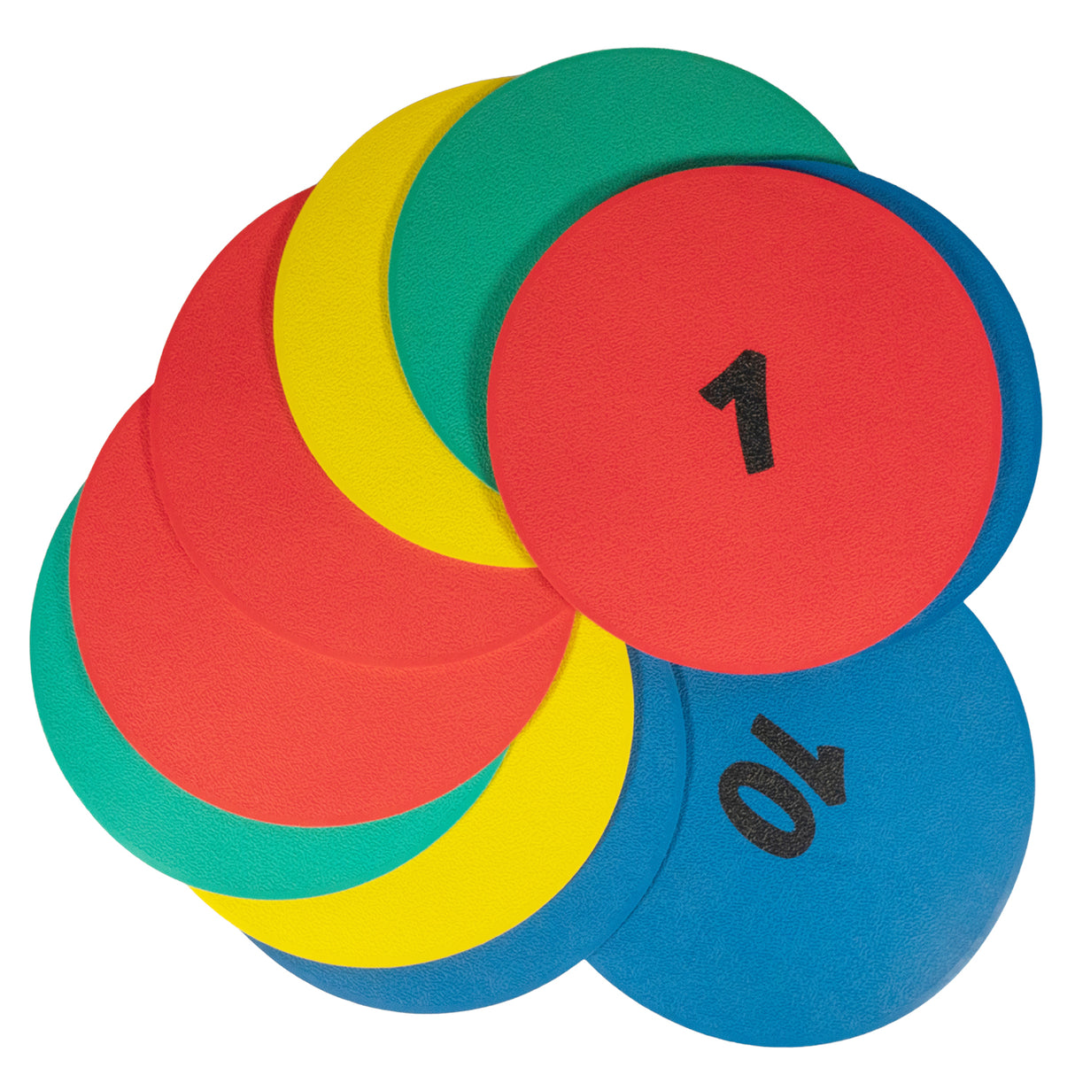 Numbered Disc Marker - Pack of 6