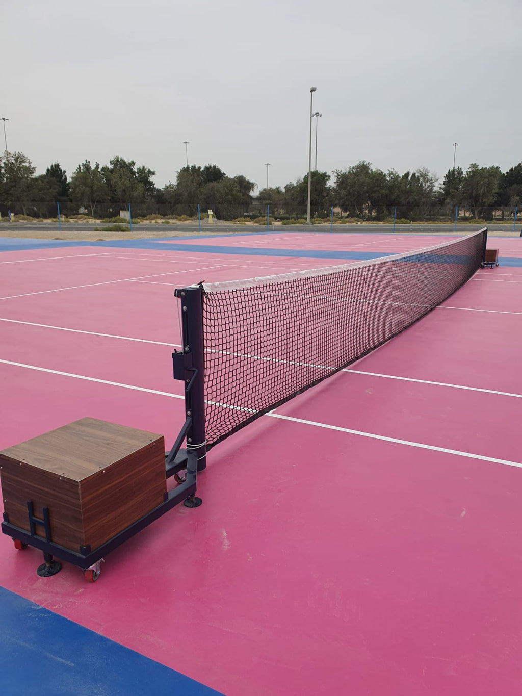 Aluminium Tennis Post - Movable
