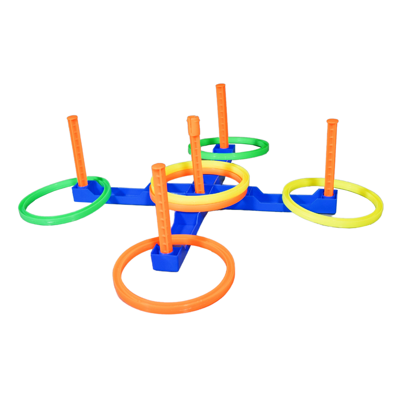 DS Ring Toss Game Set (5 Target, 6 Rings)