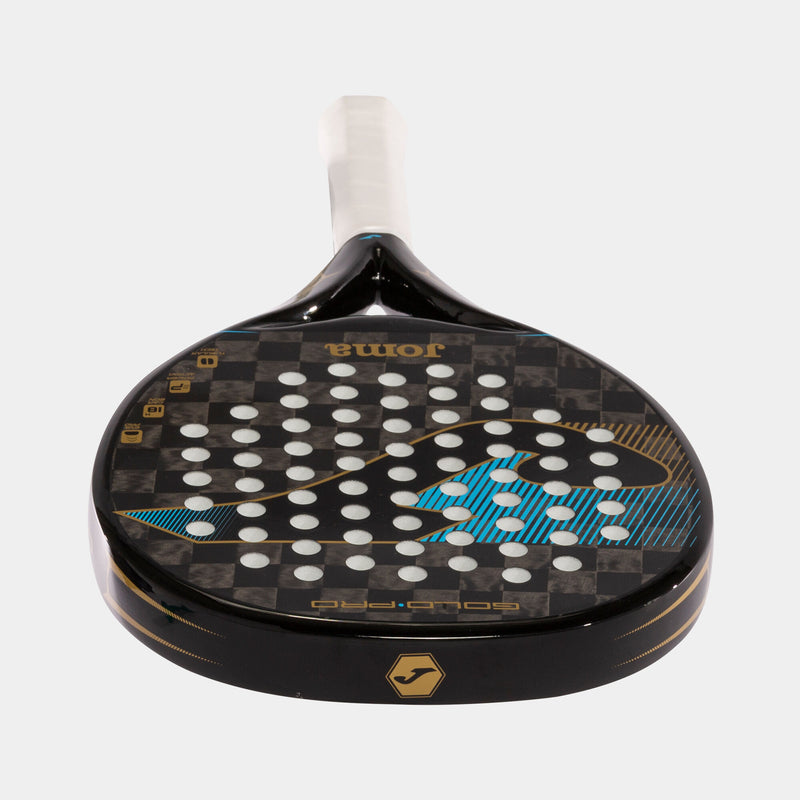 Joma Gold PRO Paddle Racket Black/Turquoise