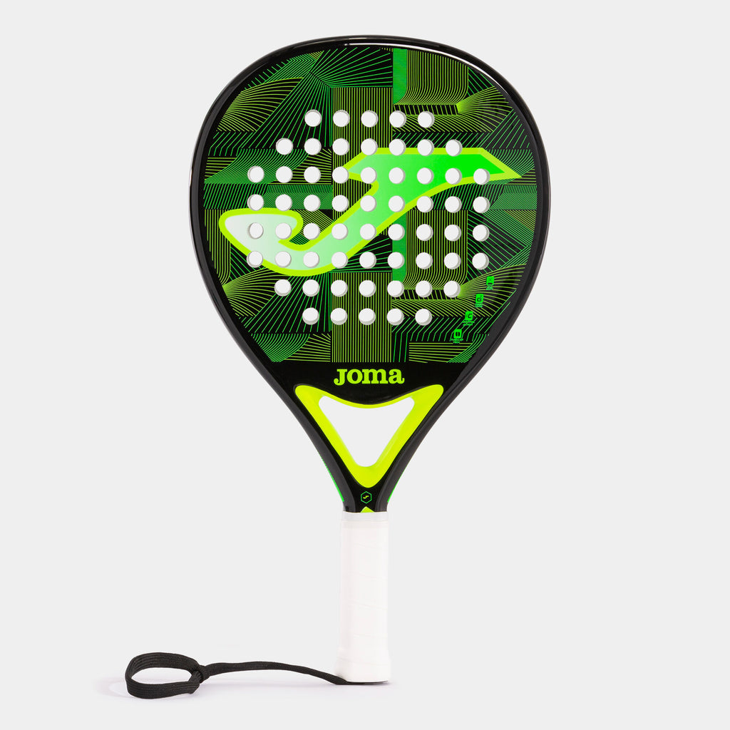 Joma Open Paddle Racket Black/Fluor Green