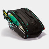 Joma Master Paddle Bag Black Turquoise