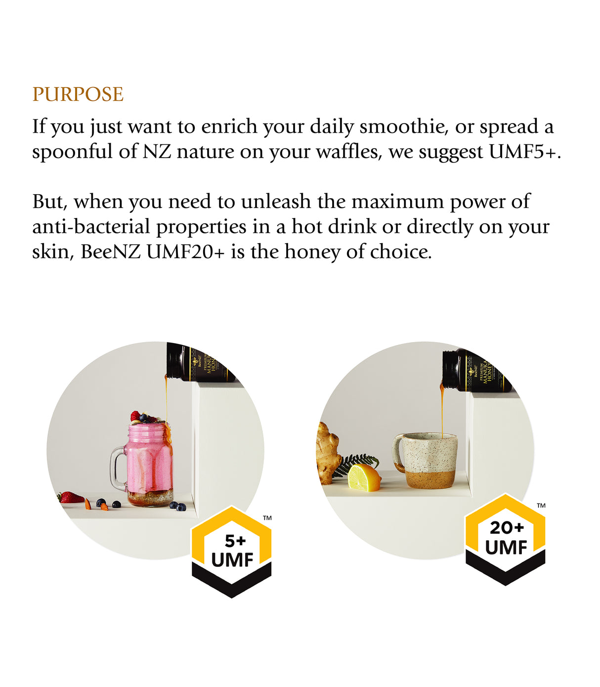 BeeNz Premium Manuka Honey (UMF 20+) - 250g