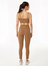 Lily High Waisted Legging - Cocoa