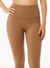 Lily High Waisted Legging - Cocoa