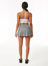 Lira Tennis Skirt - Grey