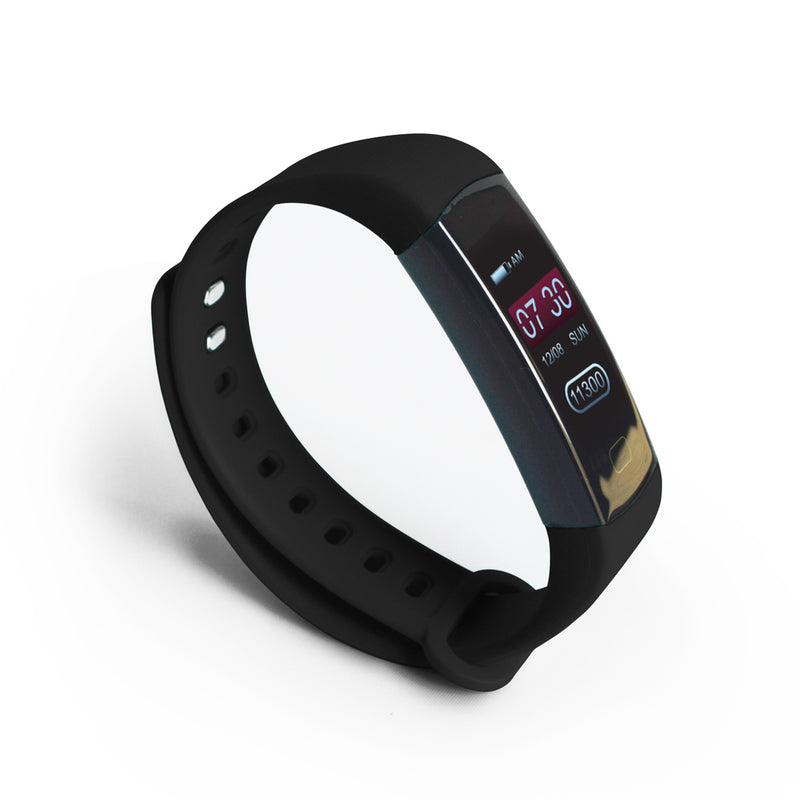 DS Health Band Smart Fitness Tracker - Black