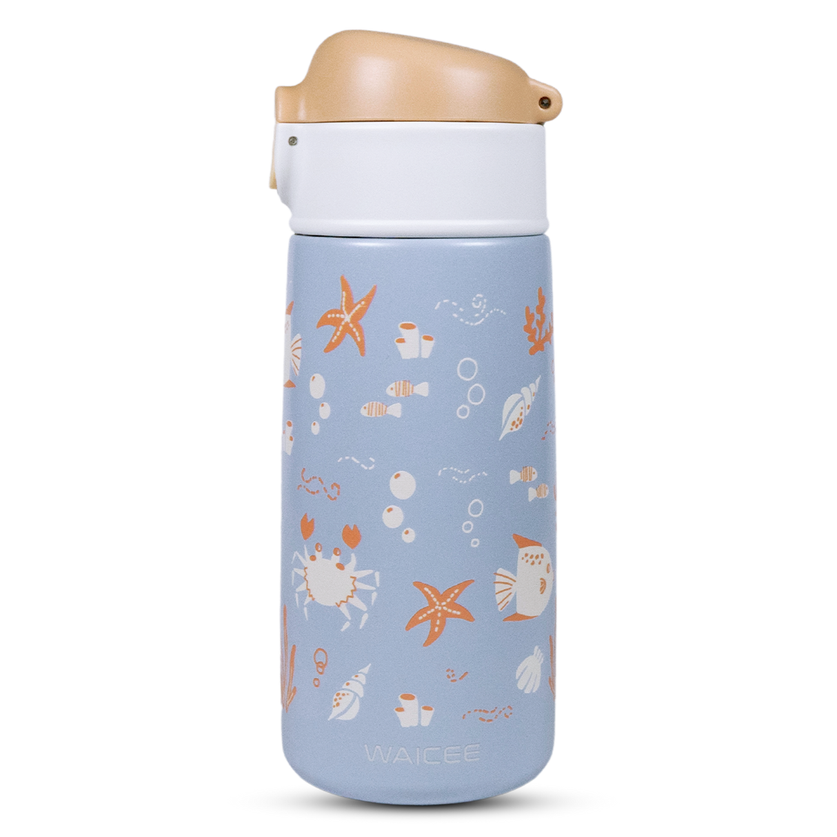 Lavender Sea shore Reusable Bottle – 16oz / 480ml