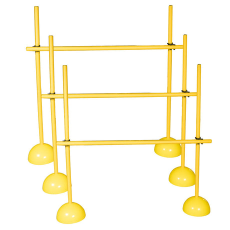 Agility Training Kit (9 Poles, 6 Dome, 6 Connector) - Coaching & Drills - Dawson Sports