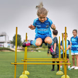Agility Training Kit (9 Poles, 6 Dome, 6 Connector) - Coaching & Drills - Dawson Sports