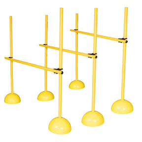 Agility Training Kit (9 Poles, 6 Dome, 6 Connector) - Coaching & Drills - Dawson Sports