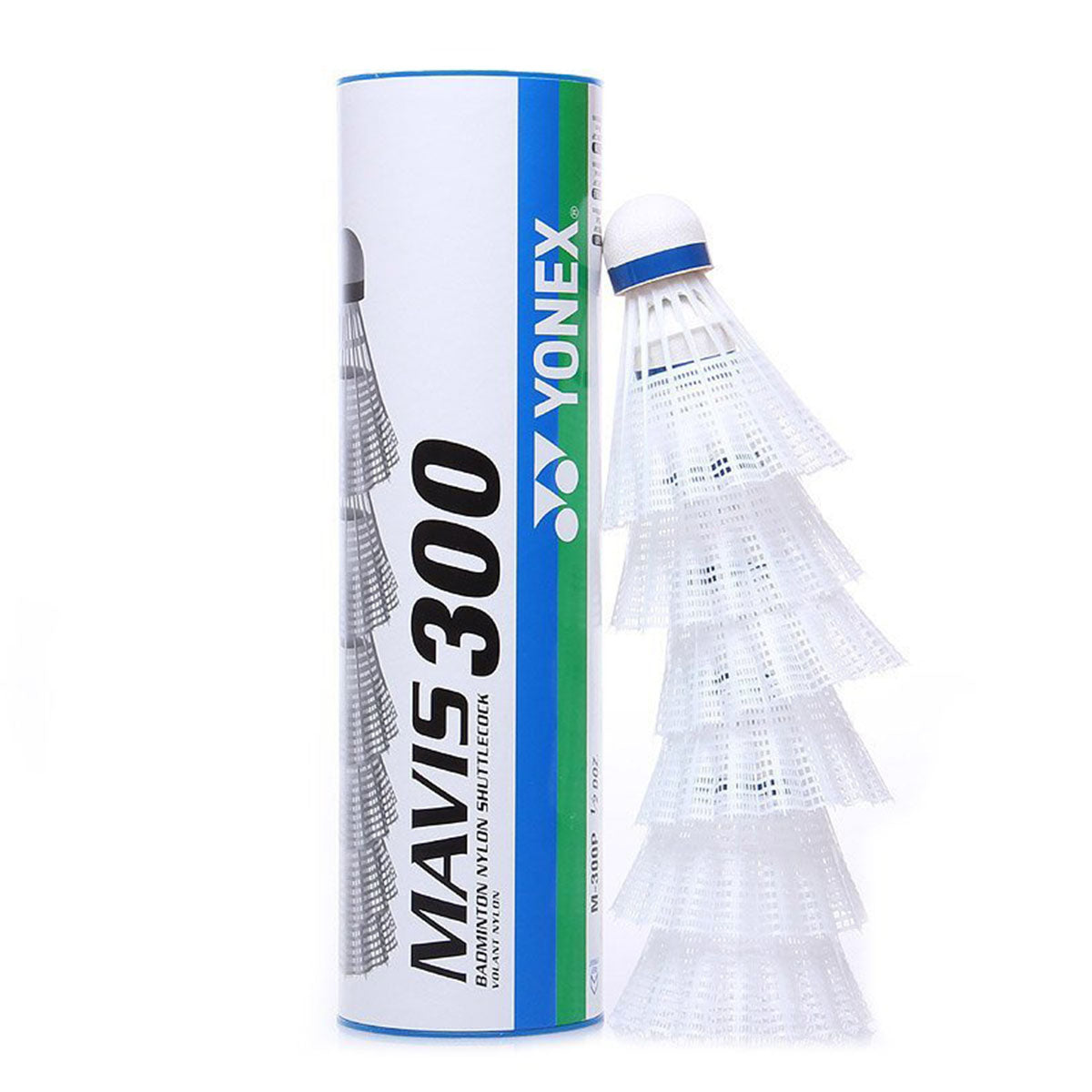 Yonex MAVIS 300 White Middle - Blue Cap