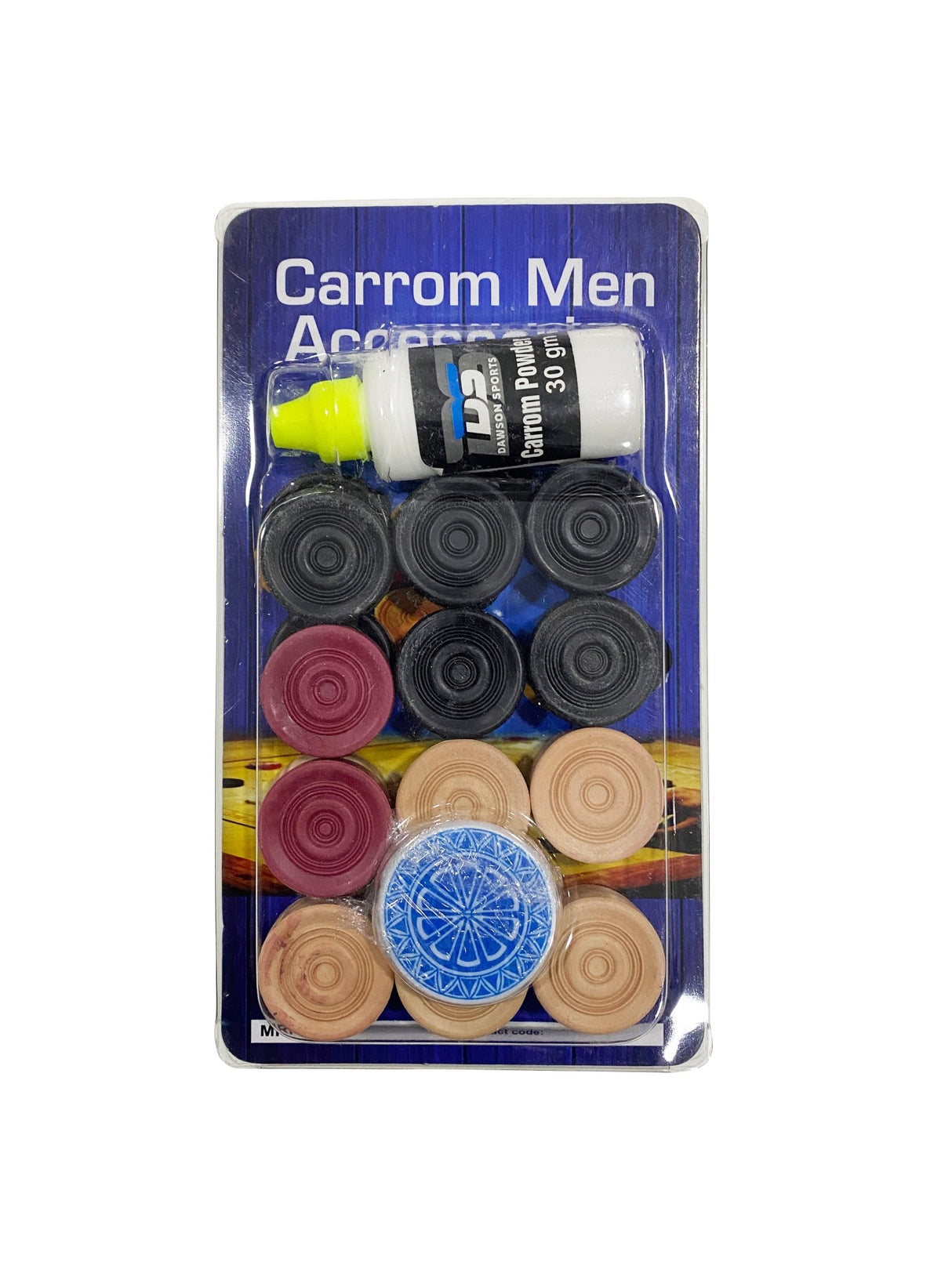 Carrom Accessory Set - Carrom Coins & Set - Dawson Sports