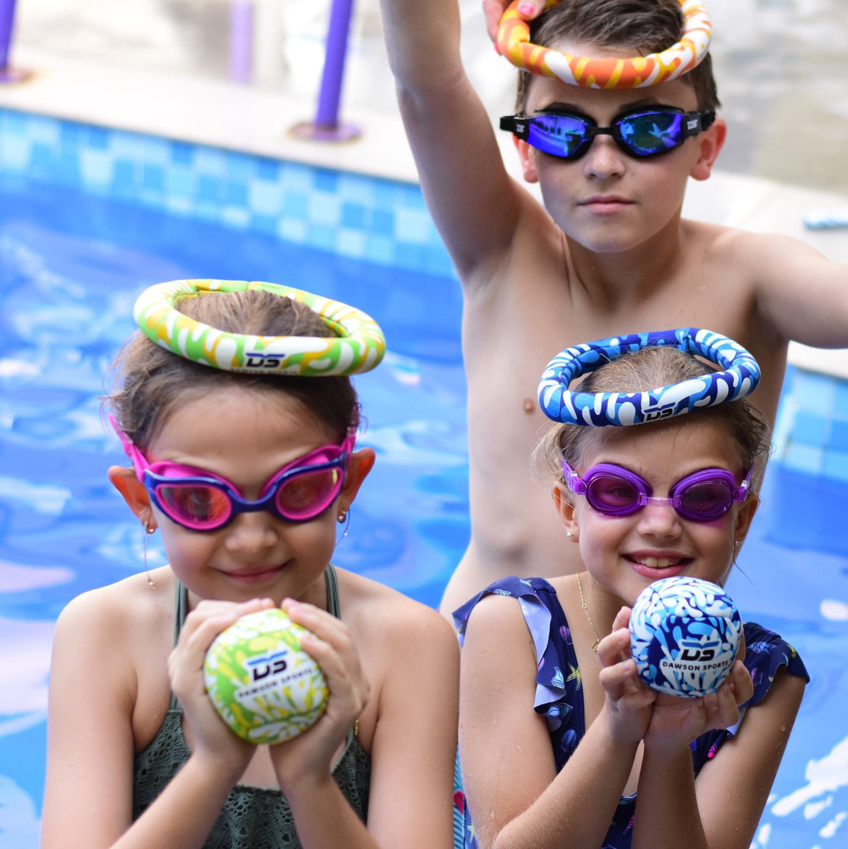 Dive Rings (Set of 4) - Beach & Pool Toys - Dawson Sports