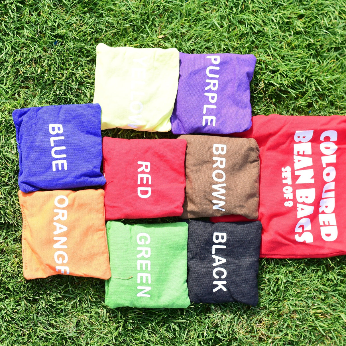 DS Coloured Bean Bags - Educational Play - Dawson Sports