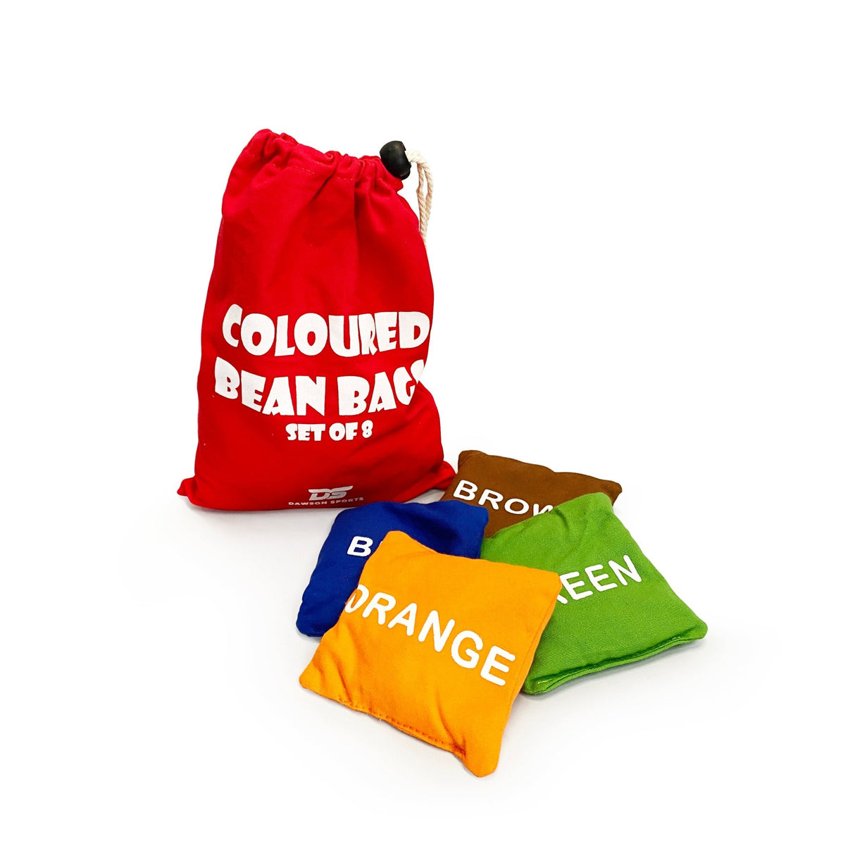 DS Coloured Bean Bags - Educational Play - Dawson Sports