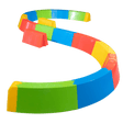 DS S - Shaped Balance Beam - Educational Play - Dawson Sports