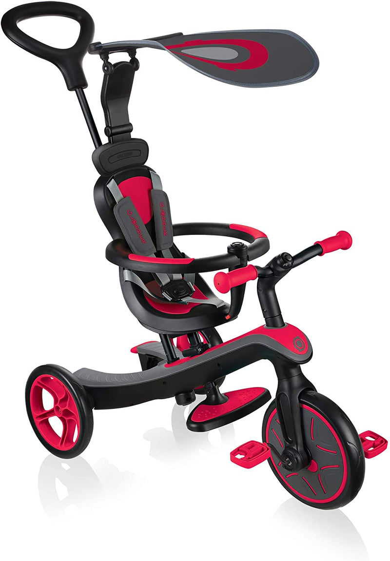 GLOBBER TRIKE -  EXPLORER 4 IN 1 NEW RED