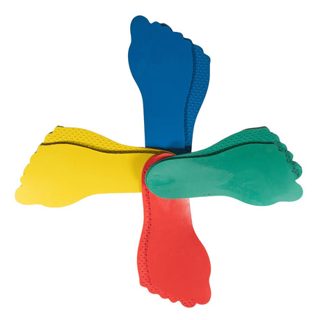 Floor Markers - Feet (Pack of 12) - Educational Play - Dawson Sports
