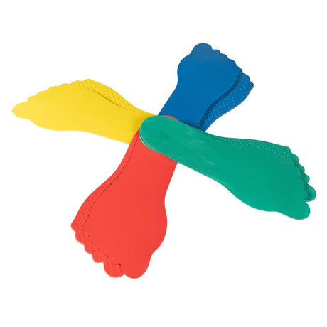 Floor Markers - Feet (Pack of 12) - Educational Play - Dawson Sports