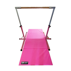 Gymnastics Horizontal Bar & Folding Mat SET - Bars & Balance Beams - Dawson Sports