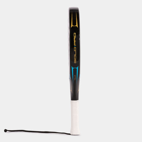 Joma Gold PRO Paddle Racket Black/Turquoise - Padel - Dawson Sports